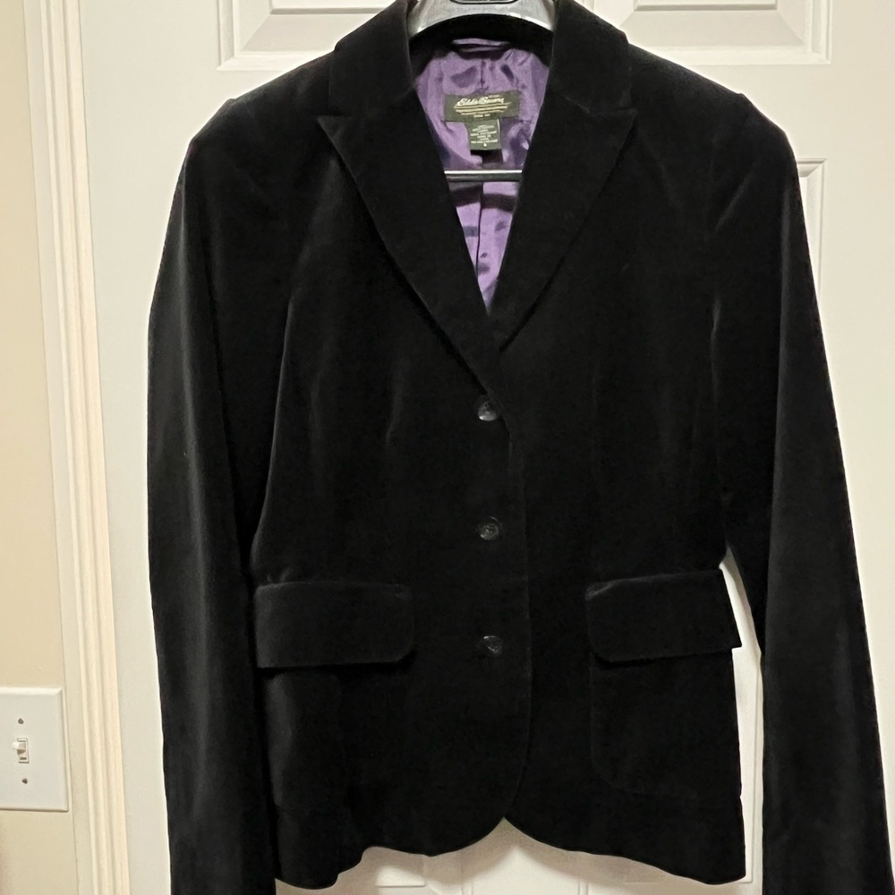 Velvet blazer